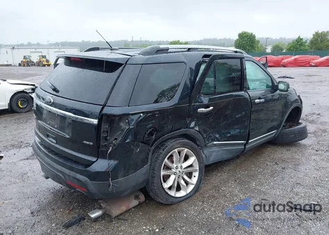 2014 Ford Explorer Limited из США, поврежденный, VIN 1FM5K8F86EGB06474